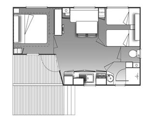 Mobil home à louer - Saint Pierre d'Oléron